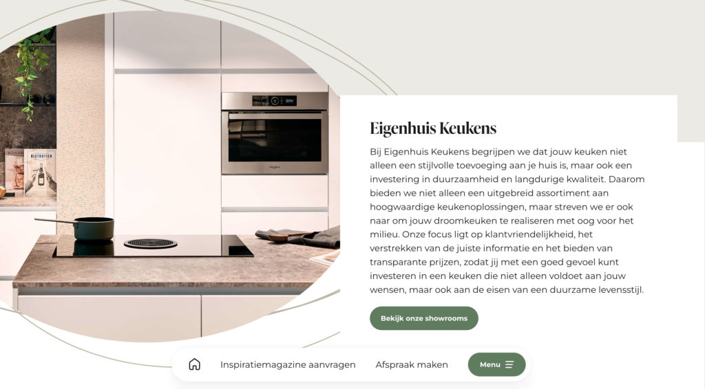 Een nieuwe frisse look voor Eigenhuis Keukens