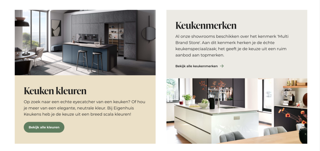 Keuken inspiratie opdoen bij Eigenhuis Keukens