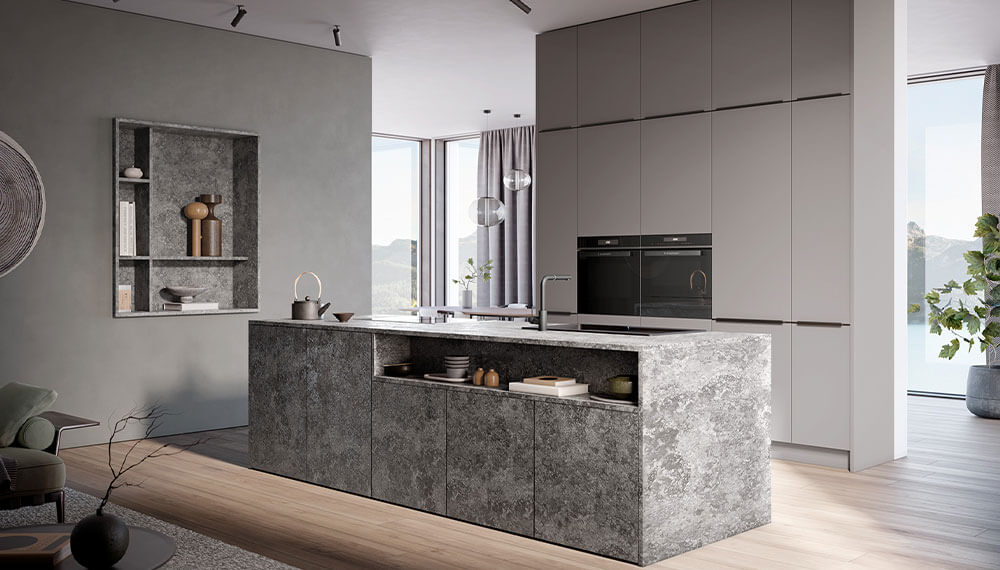 Hoge kastenwand keuken | Eigenhuis Keukens
