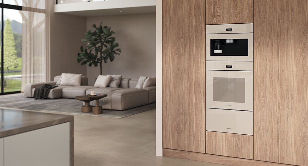 Miele Pearl Beige keukenapparatuur | Eigenhuis Keukens | Miele keukenapparatuur