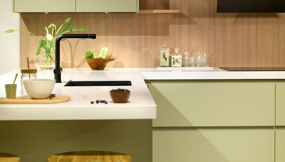 Open keuken met schiereiland