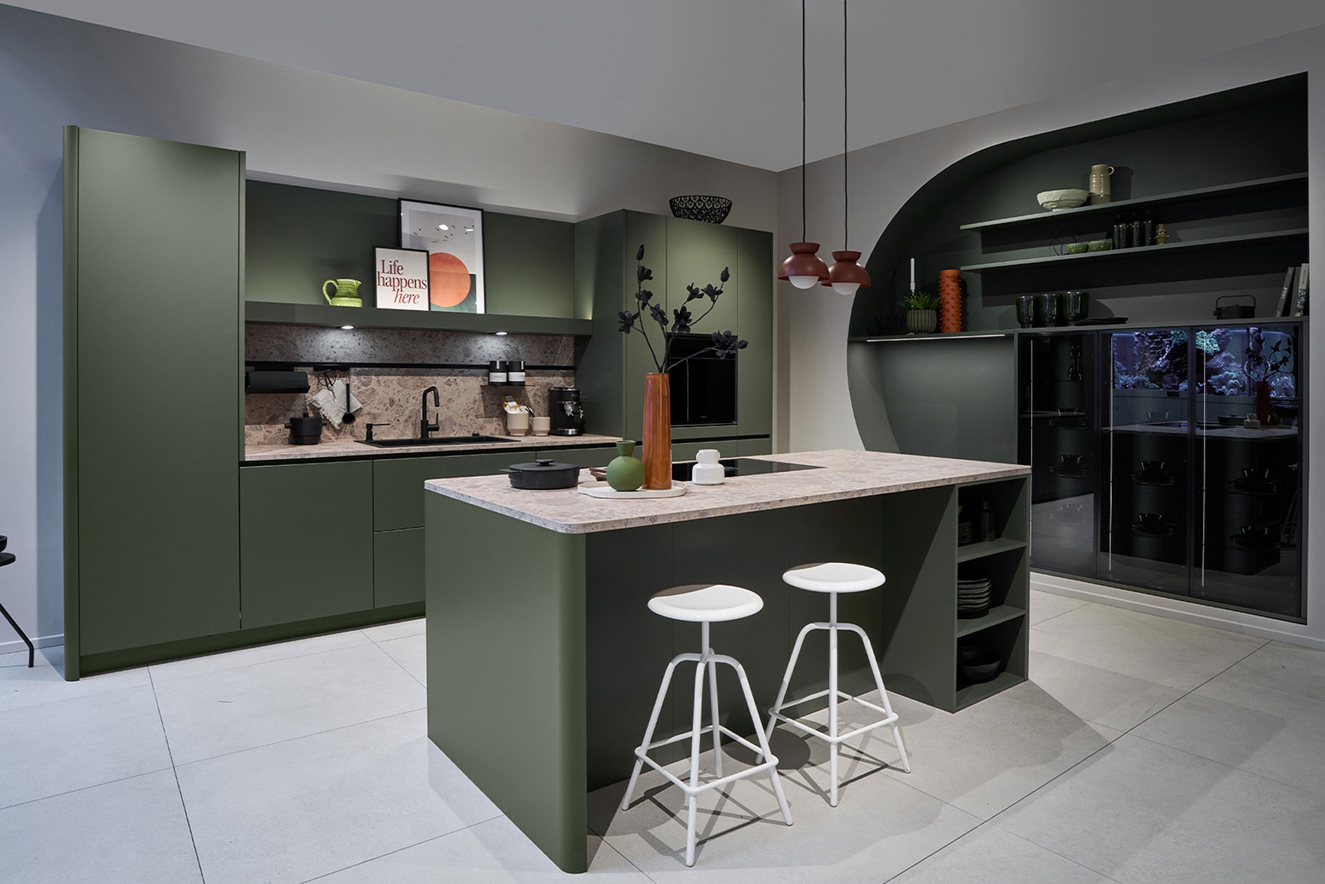 Kleuren combineren in de keuken