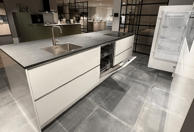Bosch vaatwasser | showroomkeuken | Eigenhuis Keukens Vaatwasser van Bosch