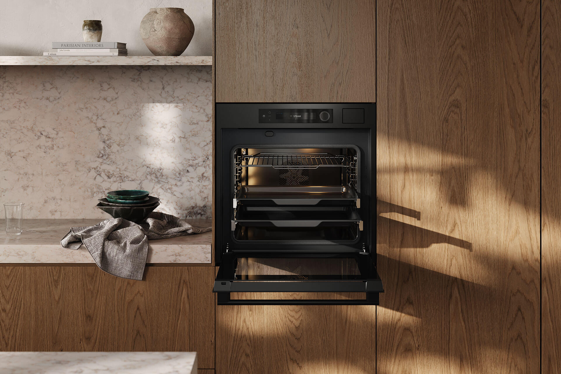 ATAG 5-in-1 oven | Eigenhuis Keukens ATAG 5-in-1 oven in gebruik