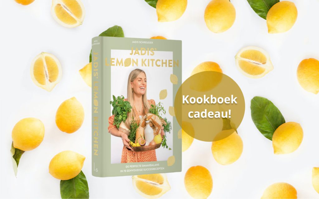 Kookboek Jadis' Lemon Kitchen cadeau bij offerte Eigenhuis Keukens