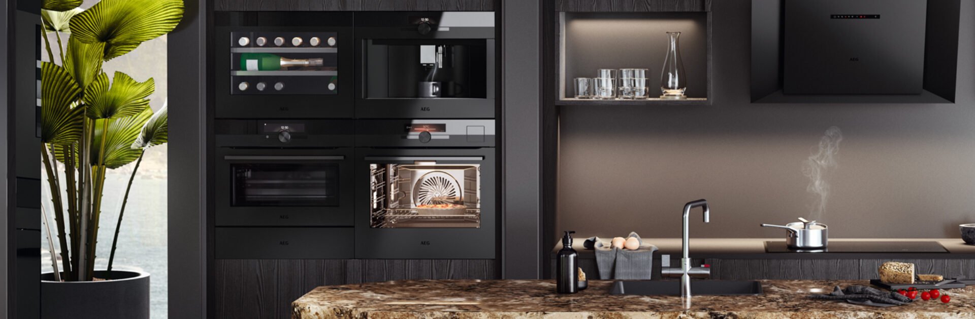 AEG MattBlackLine: elegantie in de keuken | Eigenhuis Keukens