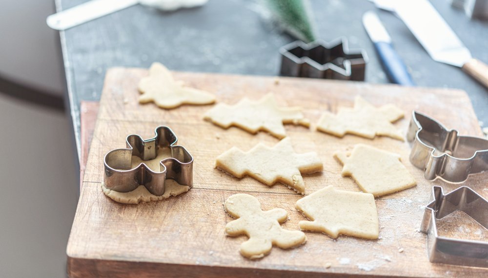 Eigen kerstkoekjes maken | Uitsteekvormpjes Kerstmis | Eigenhuis Keukens