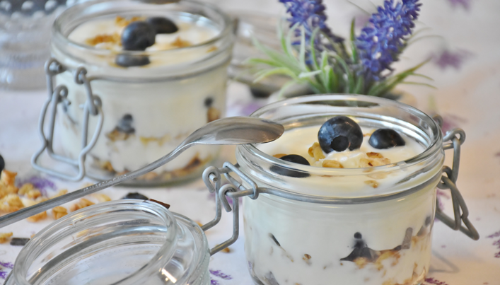 Gezonde cheesecake in potje | Eigenhuis Keukens Gezonde cheesecake in potje | Eigenhuis Keukens