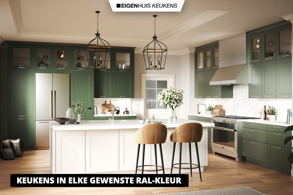 Keuken RAL-kleur | Eigenhuis Keukens
