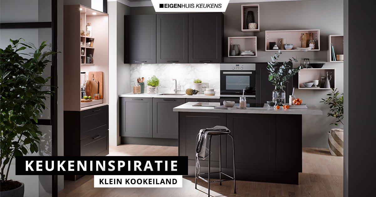 Wonderbaar Keukeninspiratie: klein kookeiland | Eigenhuis Keukens QU-51