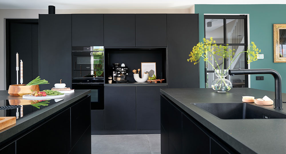 Koffiecorner in keukennis | Eigenhuis Keukens