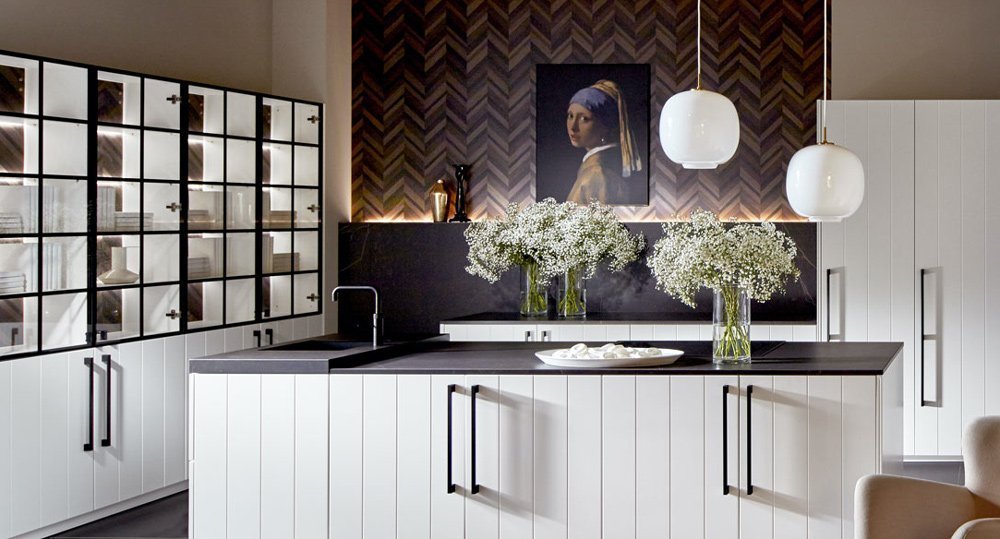 Kunst in een witte keuken | Eigenhuis Keukens Kunst in een witte keuken | Eigenhuis Keukens
