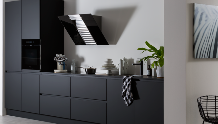 Matte greeploze keuken | Eigenhuis Keukens Matte greeploze keuken | Eigenhuis Keukens