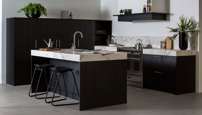 Nieuwe zwarte ECOOK Pro keuken uit collectie Eigenhuis Keukens Nieuwe zwarte ECOOK Pro keuken uit collectie Eigenhuis Keukens