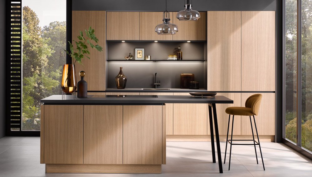 Nieuwe keuken | Verticale houtnerf | Eigenhuis Keukens Nieuwe keuken | Verticale houtnerf | Eigenhuis Keukens