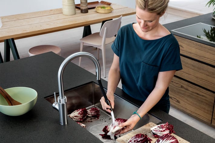 Quooker FLEX met uittrekslang Quooker FLEX met uittrekslang
