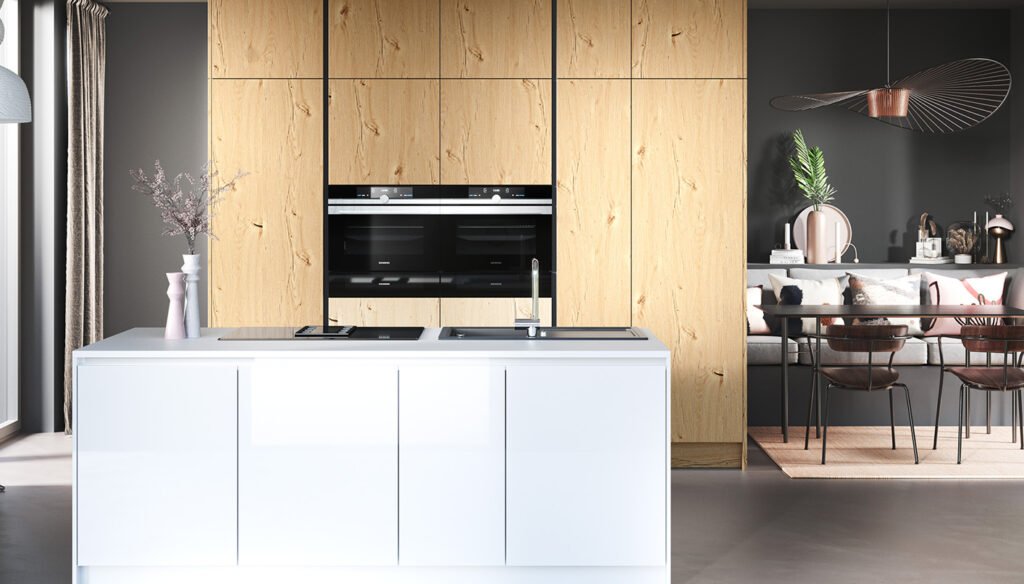 Scandinavische eiland keuken | Eigenhuis Keukens Scandinavische eiland keuken | Eigenhuis Keukens