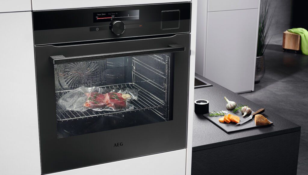 Sous vide stoomoven AEG bij Eigenhuis Keukens Sous vide stoomoven AEG bij Eigenhuis Keukens