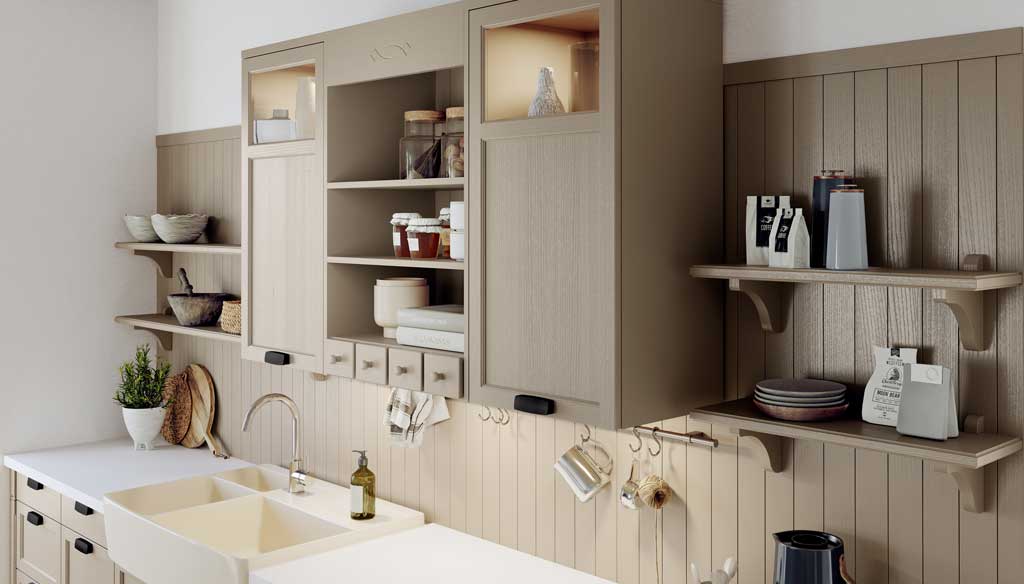 keukenwand met hout keukenwand met hout