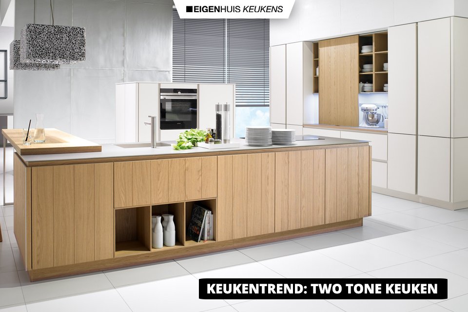 Keukentrend: two tone keuken | Eigenhuis Keukens