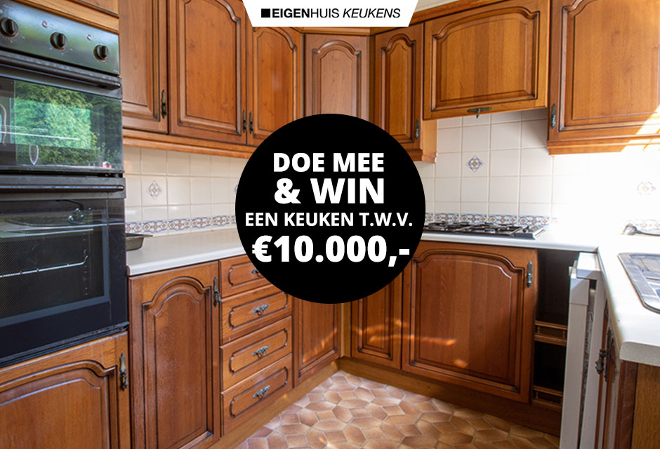 Maak kans op een nieuwe keuken ter waarde van €10.000,-!