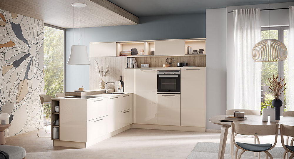 Zandkleurige keuken | Eigenhuis Keukens