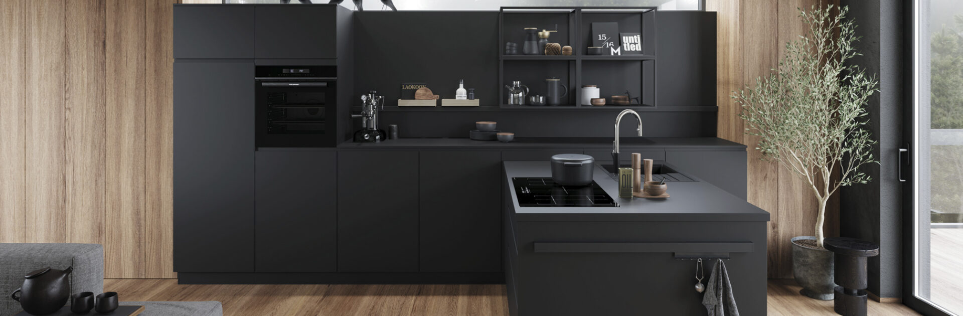 Zwarte keuken | Inspiratie | Eigenhuis Keukens