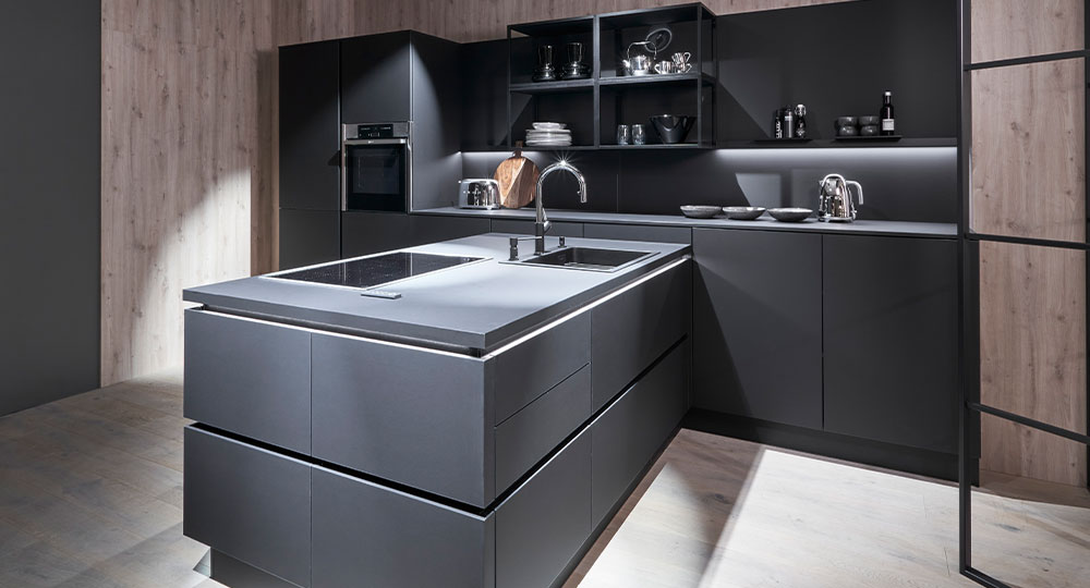 Zwarte T-keuken | Eigenhuis Keukens Zwarte T-keuken | Eigenhuis Keukens